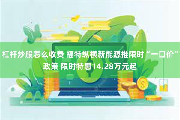 杠杆炒股怎么收费 福特纵横新能源推限时“一口价”政策 限时特惠14.28万元起