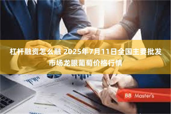 杠杆融资怎么融 2025年7月11日全国主要批发市场龙眼葡萄价格行情
