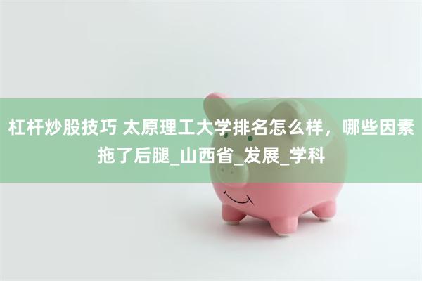 杠杆炒股技巧 太原理工大学排名怎么样，哪些因素拖了后腿_山西省_发展_学科
